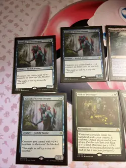 Herald Of Secret Streams Holo & Regular/ Drowned Catacomb/ Path Of Discovery MTG - Image 2