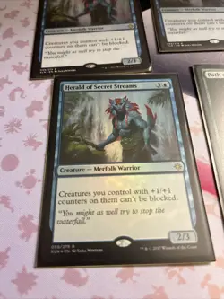 Herald Of Secret Streams Holo & Regular/ Drowned Catacomb/ Path Of Discovery MTG - Image 3