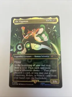 Dr. Eggman (Rainbow Foil) Secret Lair Drop Foil - Image 1