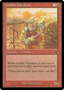 GOBLIN GARDENER x4 mtg LP Urza's Destiny 4 Common - Image 1