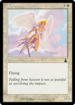 TORMENTED ANGEL x4 mtg Very Light Play Urza's Destiny 4 Common - Image 1