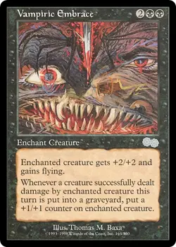 VAMPIRIC EMBRACE x1 mtg NM Urza's Saga 1 Unc - Image 1
