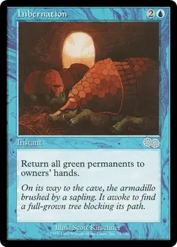 HIBERNATION x1 mtg NM Urza's Saga 1 Unc - Image 1