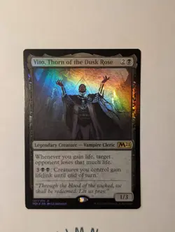 Vito, Thorn of the Dusk Rose - Core Set 2021 MTG NM FOIL - Image 1