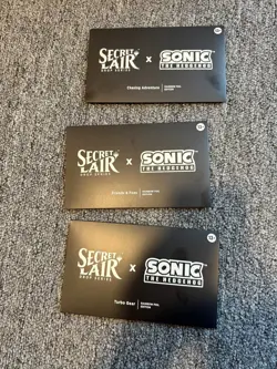 Magic the Gathering Secret Lair x Sonic The Hedgehog Foil Bundle New and Sealed - Image 1