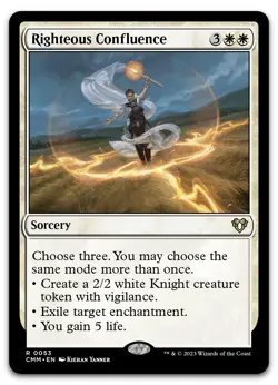 Righteous Confluence #53 (NM) Commander Masters CMM Magic MTG - Image 1