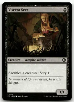 Viscera Seer #213 (NM) Lost Caverns of Ixalan LCC Magic MTG - Image 1