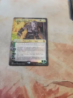 Ajani, Sleeper Agent (376) Foil Dominaria United MTG NM - Image 1