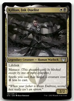 Killian, Ink Duelist #197 (NM) Strixhaven STX Magic MTG - Image 1