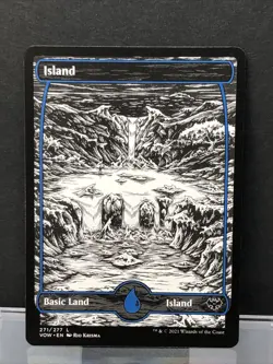 Island x5 MTG Full Art Innistrad: Crimson Vow # 271/277 - Image 3