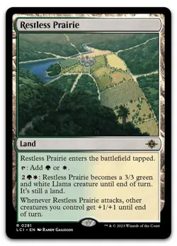 Restless Prairie #281 (NM) Lost Caverns of Ixalan LCI Magic MTG - Image 1