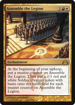 Assemble the Legion #142 (MP) Gatecrash GTC Magic MTG - Image 1