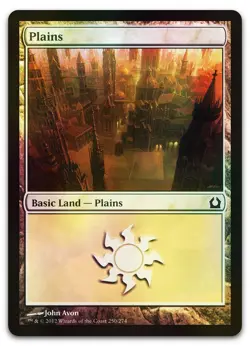Plains (250) #250 (Foil) (NM) Return to Ravnica RTR Magic MTG - Image 1
