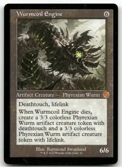 Wurmcoil Engine #63 (NM) Brothers' War BRR Magic MTG - Image 1