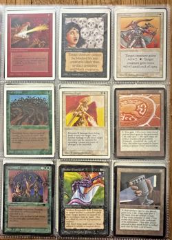 125 Vintage Magic the Gathering Card Lot Alpha Beta Unlimited Legends R/U/C more - Image 4