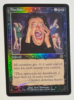 MTG MUTILATE (FOIL) Torment (OldManMTG 003-694) - Image 1
