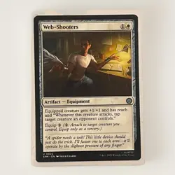 Web-Shooters 22 SPM MTG Spider-Man Marvel Non Foil NM Magic The Gathering - Image 1