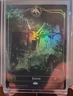 Forest (2513) Secret Lair Drop MTG Foil Near Mint - Image 3