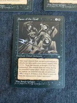 Dance of the Dead MP x3 NM MTG Ice Age Magic the Gathering - NM - Image 4