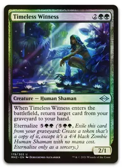 Timeless Witness #179 (Foil) (NM) Modern Horizons 2 MH2 Magic MTG - Image 1