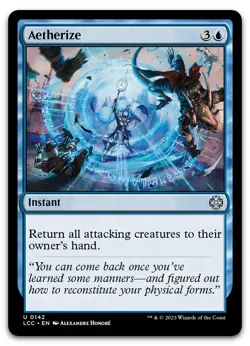 Aetherize #142 (NM) Lost Caverns of Ixalan LCC Magic MTG - Image 1