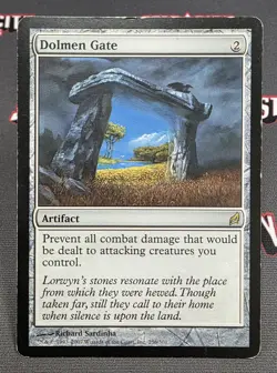 MTG Dolmen Gate- DAMAGED -Lorwyn Magic the Gathering Card #256 - Image 1