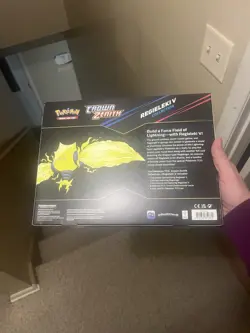 *SEALED* CROWN ZENITH ~ REGIELEKI V Collection Box~ Pokemon TCG ~ BLUE - Image 3