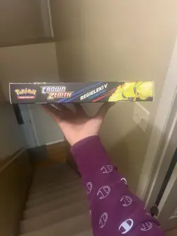 *SEALED* CROWN ZENITH ~ REGIELEKI V Collection Box~ Pokemon TCG ~ BLUE - Image 4