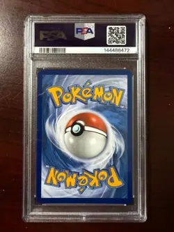 2025 Pokemon Mega Evolution #154 Stufful Illustration Rare PSA 9 Mint Card Holo - Image 2