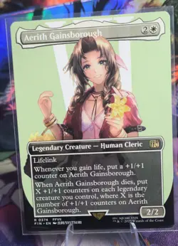 Aerith Gainsborough (Borderless) Final Fantasy Regular - Image 1