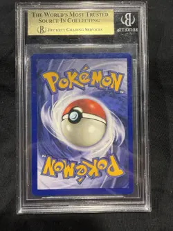 Pokemon Charizard Holo Rare Beckett 9.5 Display Base Set Unlimited 4/102 - Image 2