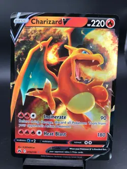 Charizard V - Crown Zenith 018/159 - Pokemon TCG - NM - HOLO - Image 1