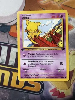 Abra 1st Edition - Pokemon TCG Team Rocket 49/82 [Common] - Image 1