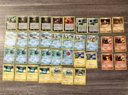 2004 Pokemon EX Team Magma vs Team Aqua Lot 40 Cards NM/LP/MP Bulk + Rhyhorns - Image 1