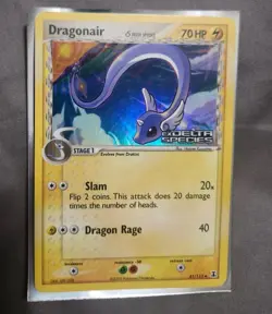 Pokemon TCG Dragonair EX Delta Species 41/113 Reverse Holo MP Stamped - Image 1