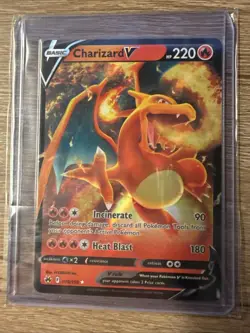 Pokemon TCG Charizard V Crown Zenith 018/159 Holo Ultra Rare Never Played - Image 3