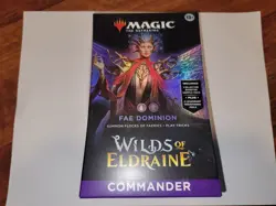 Magic The Gathering Commander Deck Fae Dominion Wilds of Eldraine New Sealed - Image 1