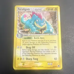 Pokemon Feraligatr Dragon Frontiers 2/101 Holo Delta Species 120 HP Stage 2 - Image 1