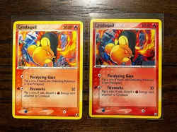 Pokemon TCG CYNDAQUIL 54/115. Reverse HoloFoil & Normal. EX Unseen Forces. NM/M - Image 1
