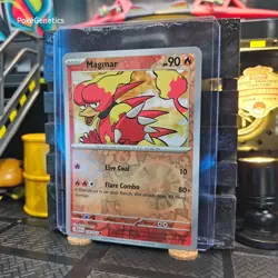 Magmar 151 Reverse Holo Pokemon TCG 126/165 Scarlet & Violet Common - Image 2