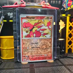 Magmar 151 Reverse Holo Pokemon TCG 126/165 Scarlet & Violet Common - Image 3