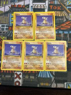 Pokemon Cubone Base Set 2 Vintage Card #70/130 Wotc (x5) Vintage Set Of 5 🔥💎 - Image 1