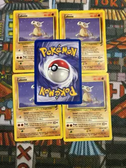 Pokemon Cubone Base Set 2 Vintage Card #70/130 Wotc (x5) Vintage Set Of 5 🔥💎 - Image 4