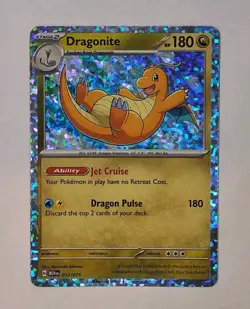 Dragonite Holo 12/15 New 2025 McDonalds Happy Meal Pokemon Dragon Discovery - NM - Image 1