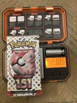 Heavy 23.05g Pokemon 151 Booster Pack 🔥🔥 Weighed Factory Sealed New SEALED - Image 1