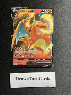 Pokemon TCG Charizard V Crown Zenith 018/159 Holo Ultra Rare - Image 1