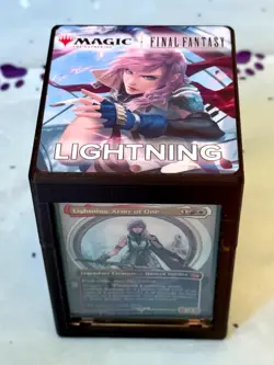 Magic the Gathering Deck Box - Final Fantasy - Lightning - Image 2