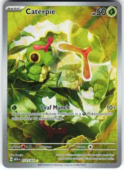 Caterpie 172/165 Pokemon SV: Scarlet & Violet 151 Illustration Rare NM - Image 1