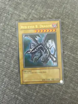 YuGiOh! Red-Eyes Black Dragon - LOB-EN070 - 2002 Original Print - Ultra Rare - Image 2
