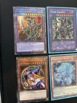 Konami Yu-Gi-Oh! Dark Paladin, Magician Girl, Souls 1st Ed 6 Cards Foil Lot - Image 2